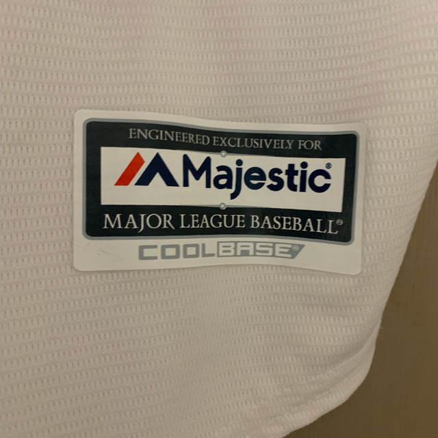 Majestic(マジェスティック)のMLB ロサンゼルスドジャース所属 クレイトン・カーショウ選手ユニホーム スポーツ/アウトドアの野球(記念品/関連グッズ)の商品写真