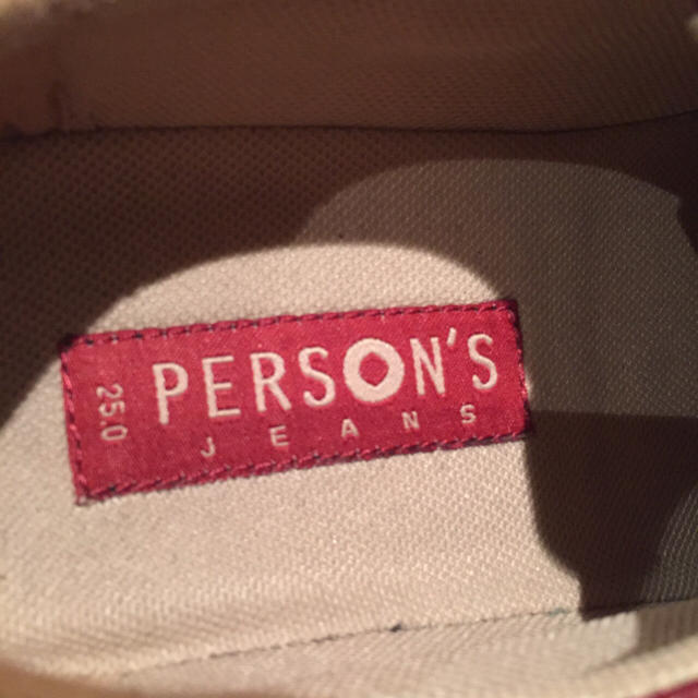 PERSON'S(パーソンズ)のPERSONS デッキシューズ メンズの靴/シューズ(デッキシューズ)の商品写真