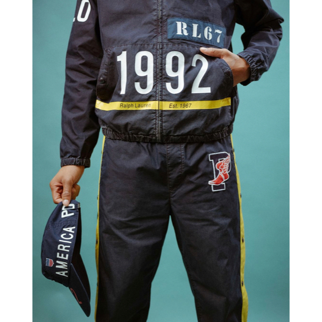 POLO RALPH LAUREN(ポロラルフローレン)のラルフローレン 1992  Lサイズ　スタジアム インディゴ ジャケット❶ メンズのジャケット/アウター(Gジャン/デニムジャケット)の商品写真