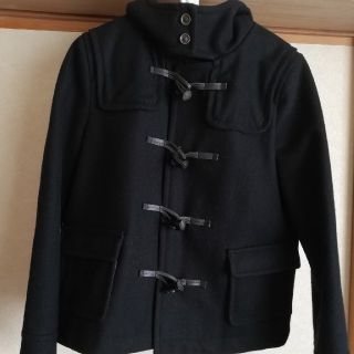 ユナイテッドアローズグリーンレーベルリラクシング(UNITED ARROWS green label relaxing)のゆか様専用　グリーンレーベルリラクシングショートダッフルコート　ブラック(ダッフルコート)