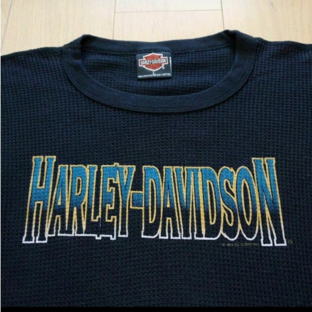 Harley Davidson(ハーレーダビッドソン)の⑨◆デッド94年製『made in USA』HARLEY DAVIDSON メンズのトップス(Tシャツ/カットソー(半袖/袖なし))の商品写真