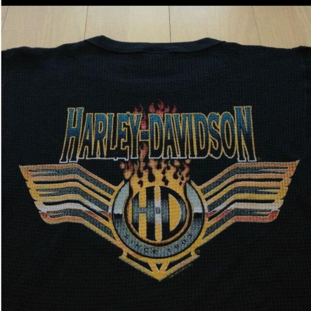 Harley Davidson(ハーレーダビッドソン)の⑨◆デッド94年製『made in USA』HARLEY DAVIDSON メンズのトップス(Tシャツ/カットソー(半袖/袖なし))の商品写真