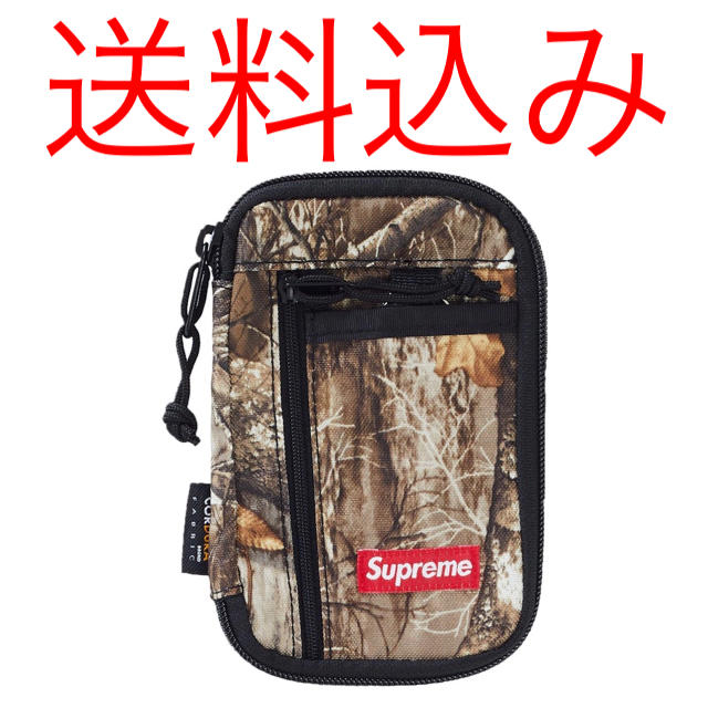 SUPREME Small Zip Pouch Real Tree ポーチ - ウエストポーチ