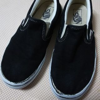 ヴァンズ(VANS)のVANS ＝週末値下げ＝ 中古×黒 21㎝位(スニーカー)