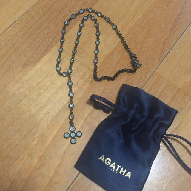 AGATHA - アガタクロスネックレスの通販 by curly's shop｜アガタなら ...