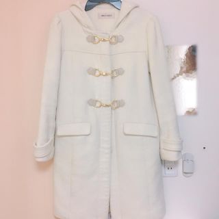 ミッシュマッシュ(MISCH MASCH)のしらゆり様専用★ダッフルコート★MISCH MASCH★ホワイト(ダッフルコート)