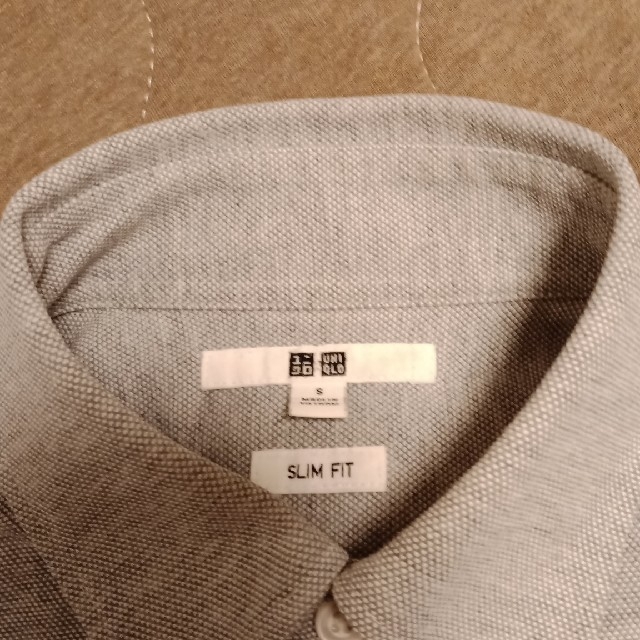 UNIQLO(ユニクロ)の(ぽぽりんさん専用)ユニクロ  長袖ワイシャツ  スリムフィット  メンズのトップス(シャツ)の商品写真