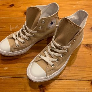 コンバース(CONVERSE)のコンバースオールスターライト ベージュ(スニーカー)