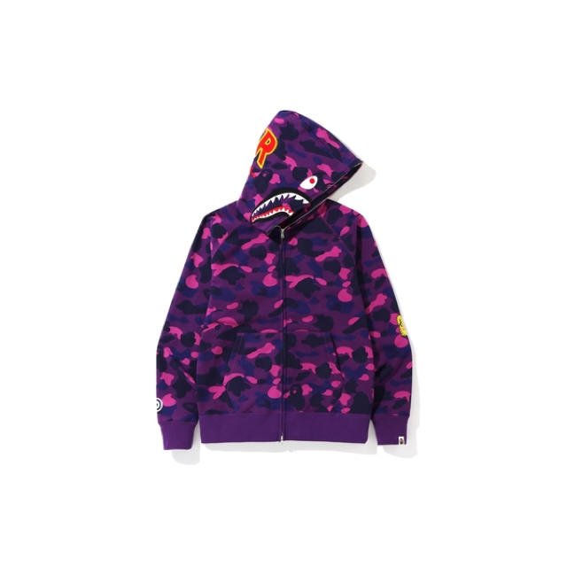 A BATHING APE SHARK FULL ZIP HOODIE