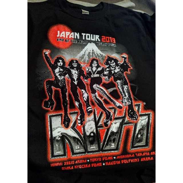 KISS/キッス 日本限定ツアーTシャツ(富士山Ver)S/Lサイズ