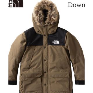 ザノースフェイス(THE NORTH FACE)のノースフェイス    マウンテンダウンコート ビーチグリーン M(ダウンジャケット)