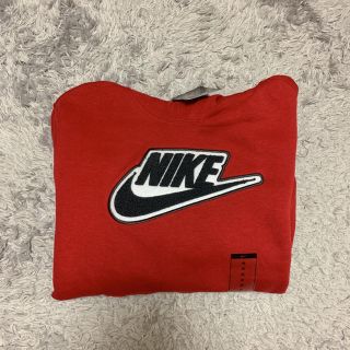 ナイキ(NIKE)のNIKE パーカー 未使用 赤(パーカー)