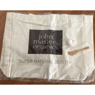 ジョンマスターオーガニック(John Masters Organics)の【新品未使用】おまけ付き！ジョンマスターオーガニック　トートバッグ(トートバッグ)