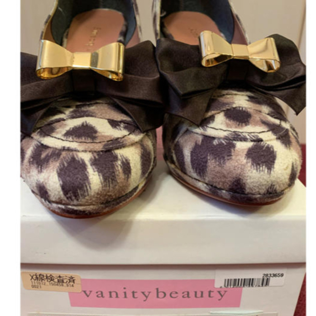 vanitybeauty(バニティービューティー)のヒョウ柄 vanity beauty レディースの靴/シューズ(ハイヒール/パンプス)の商品写真