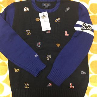 ラルフローレン(Ralph Lauren)のラルフローレン ベア セーター 7t 120 130 新品(ニット)