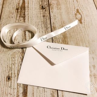 クリスチャンディオール(Christian Dior)のDior リボン 封筒(ショップ袋)