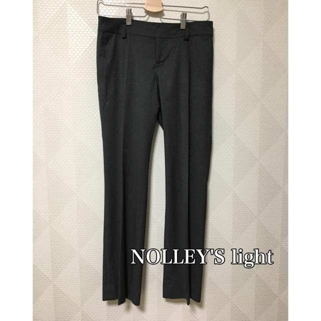 NOLLEY'S(ノーリーズ)のNOLLEY'S ノーリーズ  センタープレス パンツ スーツ レディースのパンツ(カジュアルパンツ)の商品写真