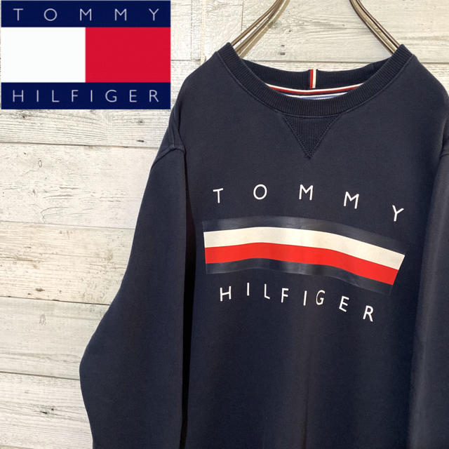 TOMMY HILFIGER - 【レア】トミーヒルフィガー☆ビッグロゴ 裏毛