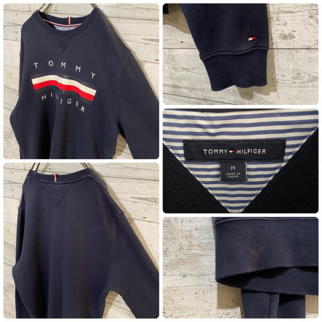 TOMMY HILFIGER - 【レア】トミーヒルフィガー☆ビッグロゴ 裏毛