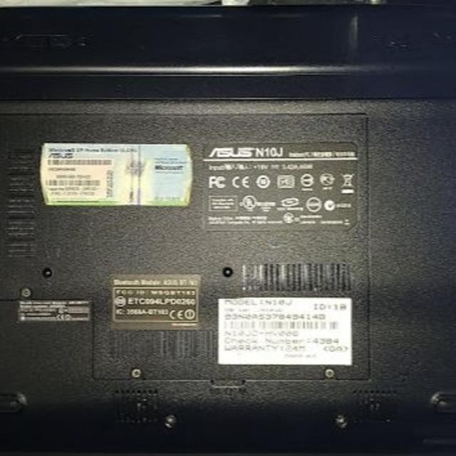 ASUS(エイスース)のASUS N10J スマホ/家電/カメラのPC/タブレット(ノートPC)の商品写真