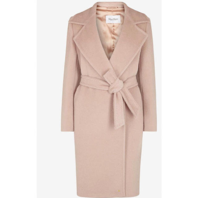 Max Mara(マックスマーラ)のMaxmara pinkbeige coat♡ レディースのジャケット/アウター(ロングコート)の商品写真