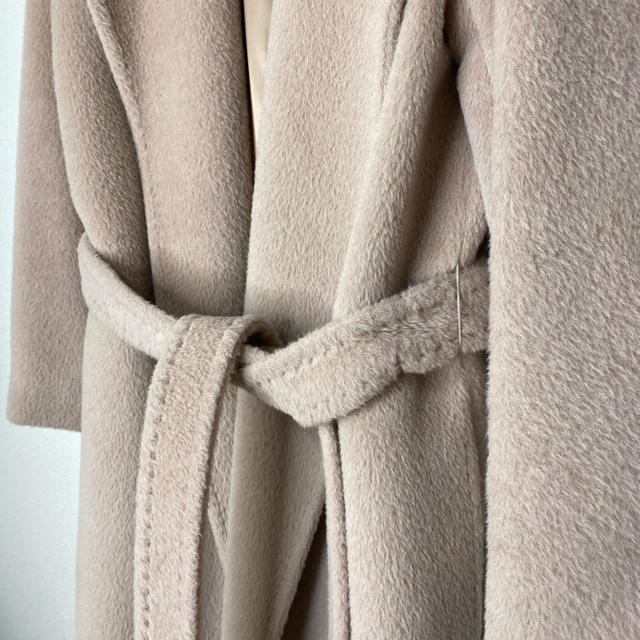 Max Mara(マックスマーラ)のMaxmara pinkbeige coat♡ レディースのジャケット/アウター(ロングコート)の商品写真