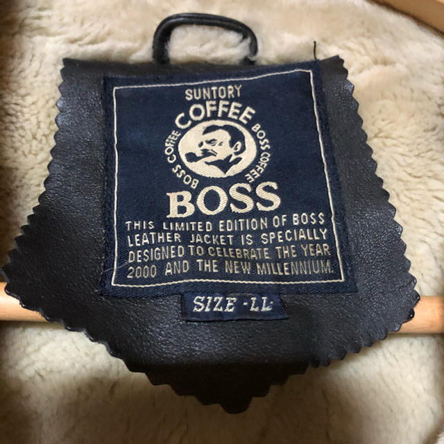 BOSS - サントリーボスジャン２０００年限定モデル☘️レザーフライト