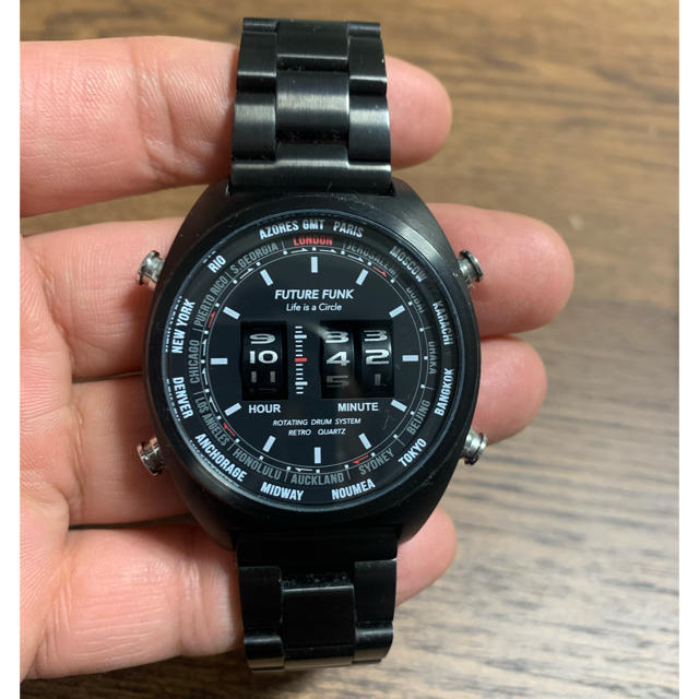 BEAMS購入　FUTURE FUNK腕時計