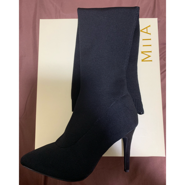 MIIA(ミーア)の新品！MIIA♡ソックスニーハイブーツ レディースの靴/シューズ(ブーツ)の商品写真