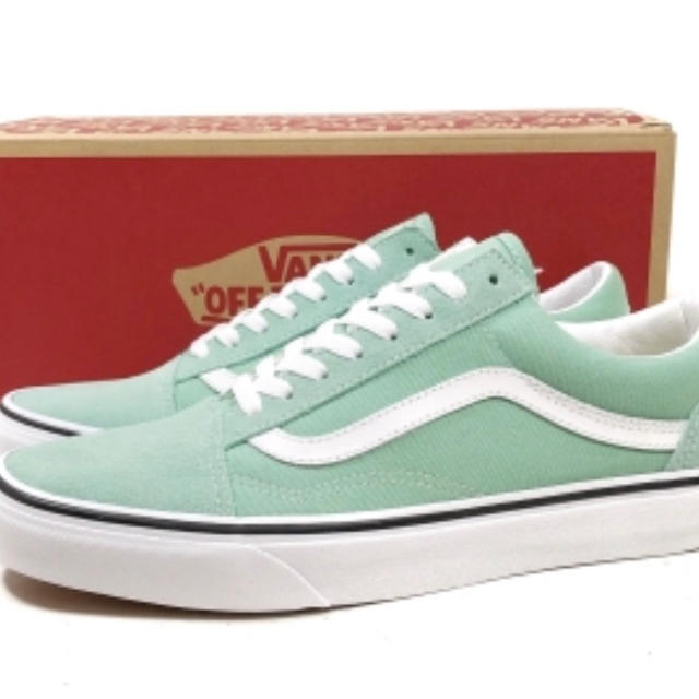 27ｃｍ　VANS OLD SKOOL (Neptune Green) US企画