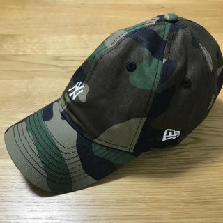 ニューエラー(NEW ERA)の【値下げ！】9THIRTY ニューヨーク・ヤンキース ミニロゴ ウッドランドカモ(キャップ)