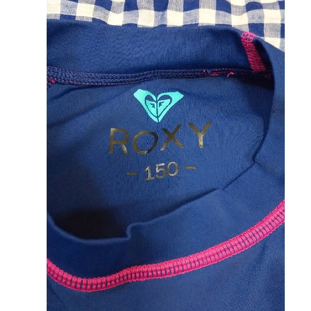 Roxy(ロキシー)のtutomeru数回着用 ROXY ロキシー長袖ラッシュガード 150 タグなし キッズ/ベビー/マタニティのキッズ服女の子用(90cm~)(水着)の商品写真