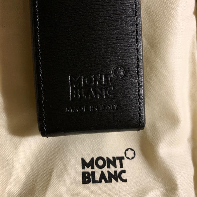 MONTBLANC(モンブラン)のモンブラン　4810 ウエストサイド ペンポーチ2本用 インテリア/住まい/日用品の文房具(ペンケース/筆箱)の商品写真