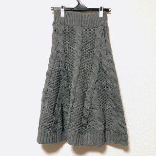 ザラ(ZARA)の新品未使用 韓国 オルチャン ニット スカート(ロングスカート)