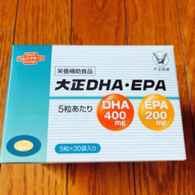 大正製薬(タイショウセイヤク)の大正製薬の大正 DHA・EPA 食品/飲料/酒の健康食品(ビタミン)の商品写真