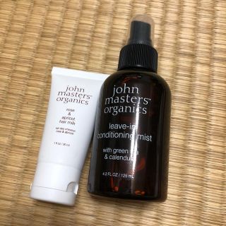 ジョンマスターオーガニック(John Masters Organics)の【新品】ジョンマスターオーガニック　ヘアミルク　ヘアミスト(ヘアケア)