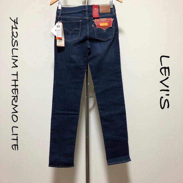 新品未使用 / LEVI'S / 冬用スキニーデニム /712SLIM /W26