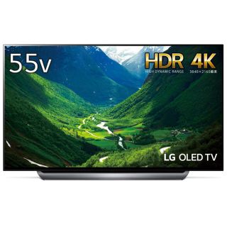 エルジーエレクトロニクス(LG Electronics)のLG 有機ELテレビ　OLED55C8PJA 4K ドルビービジョン対応(テレビ)