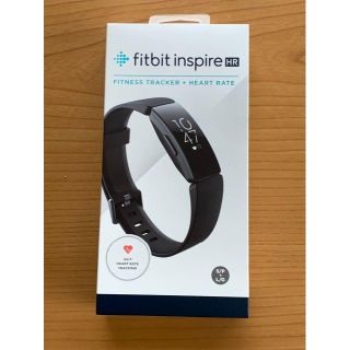 Fitbit Inspire HR スマートウォッチ ブラック(トレーニング用品)