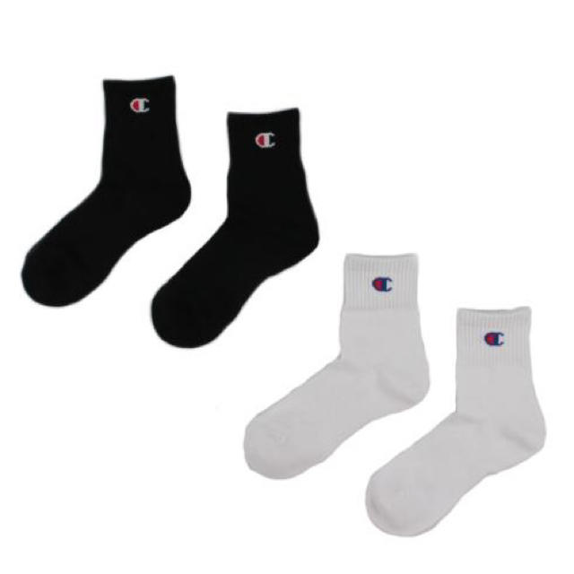 Champion(チャンピオン)のチャンピオン バスケットボール ソックス SHORT 2P SOCKS スポーツ/アウトドアのスポーツ/アウトドア その他(バスケットボール)の商品写真