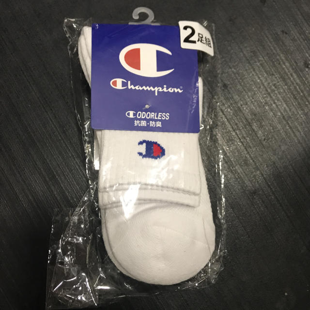 Champion(チャンピオン)のチャンピオン バスケットボール ソックス SHORT 2P SOCKS スポーツ/アウトドアのスポーツ/アウトドア その他(バスケットボール)の商品写真