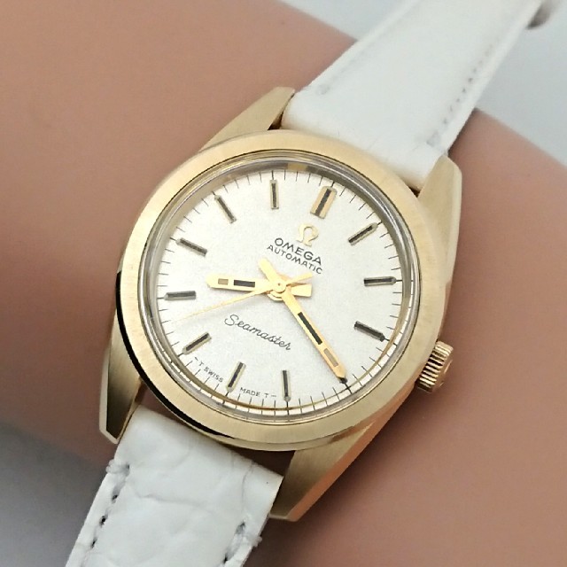 再入荷!】 OMEGA 極美品 自動巻き 中3針 オメガ シーマスター