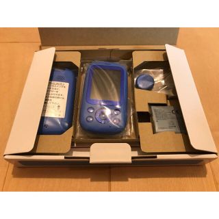 エヌティティドコモ(NTTdocomo)のdocomo F-03J キッズケータイ ブルー 新品 キッズ携帯 ドコモ(携帯電話本体)