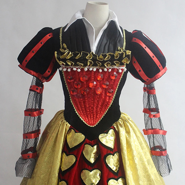 新品未使用✧︎ アリス・イン・ワンダーランド ハートの女王 ドレス