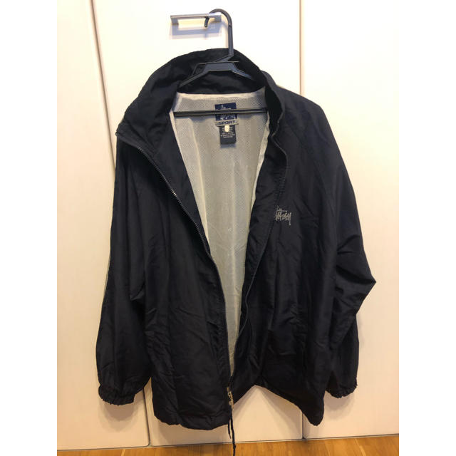 90s USA製 STUSSY SPORTS ナイロン ジャケット ビンテージ 90s USA製 STUSSY SPORTS ナイロン ジャケット ビンテージ