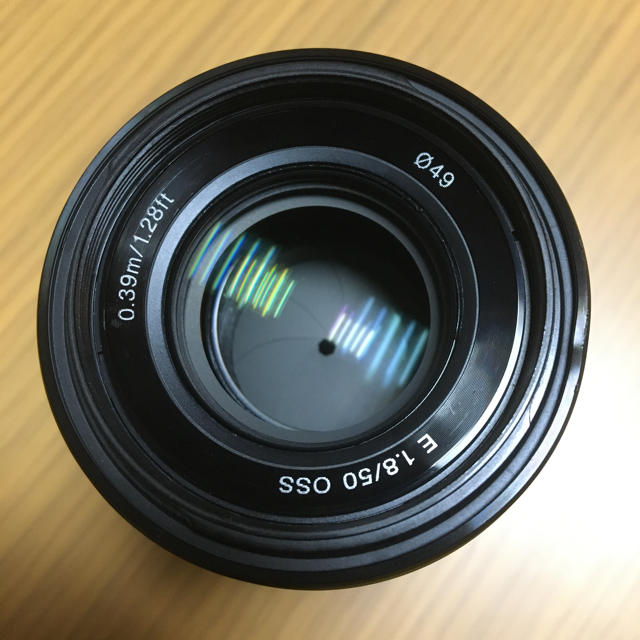 【美品】SONY 単焦点レンズ　Eマウント 50mm F1.8 SEL50F18