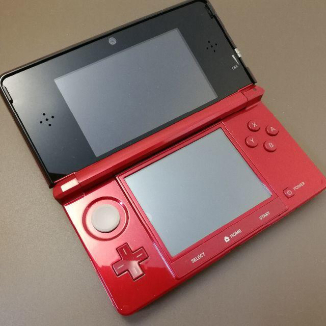 3DS 赤 フレアレッド 本体