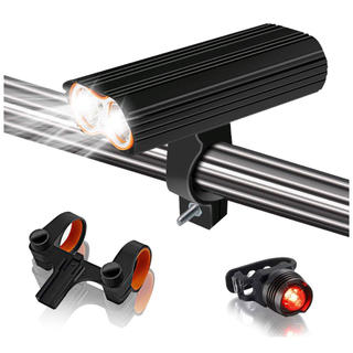 自転車 ライト led自転車ライト 懐中電灯兼用 高輝度 IPX5防水 1200(パーツ)