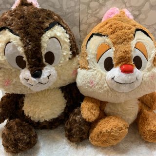 チップアンドデール(チップ&デール)のディズニー  チップとデール ぬいぐるみ(ぬいぐるみ)