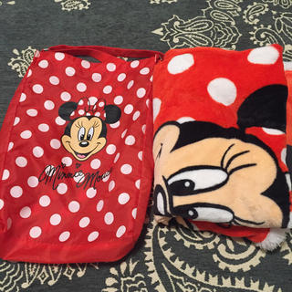 ディズニー(Disney)のミニーちゃん 毛布(毛布)
